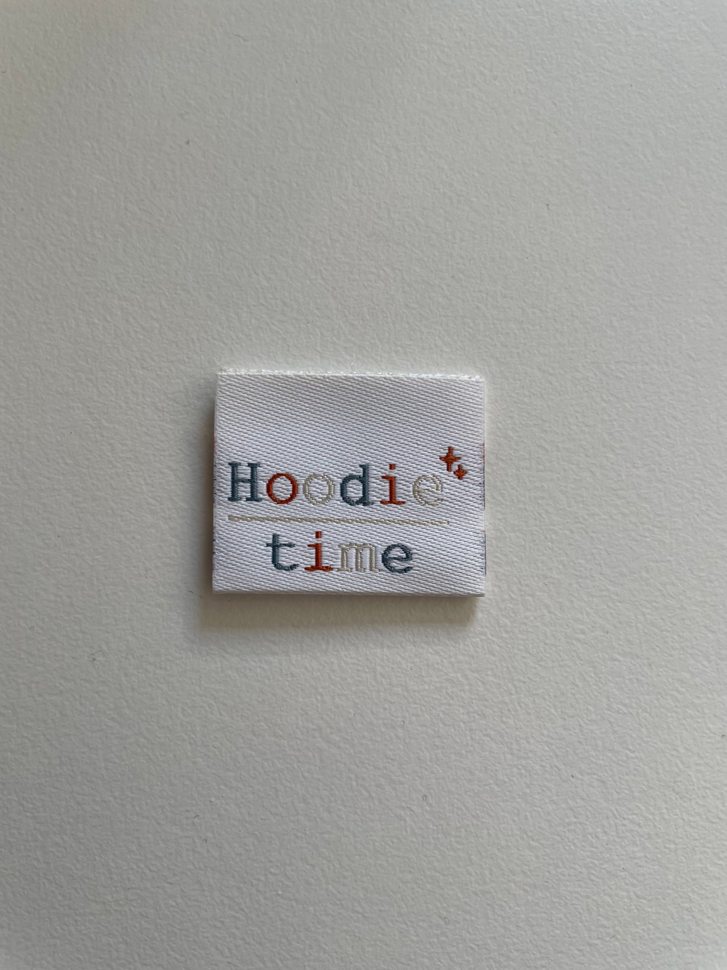 Hoodie Time Label
