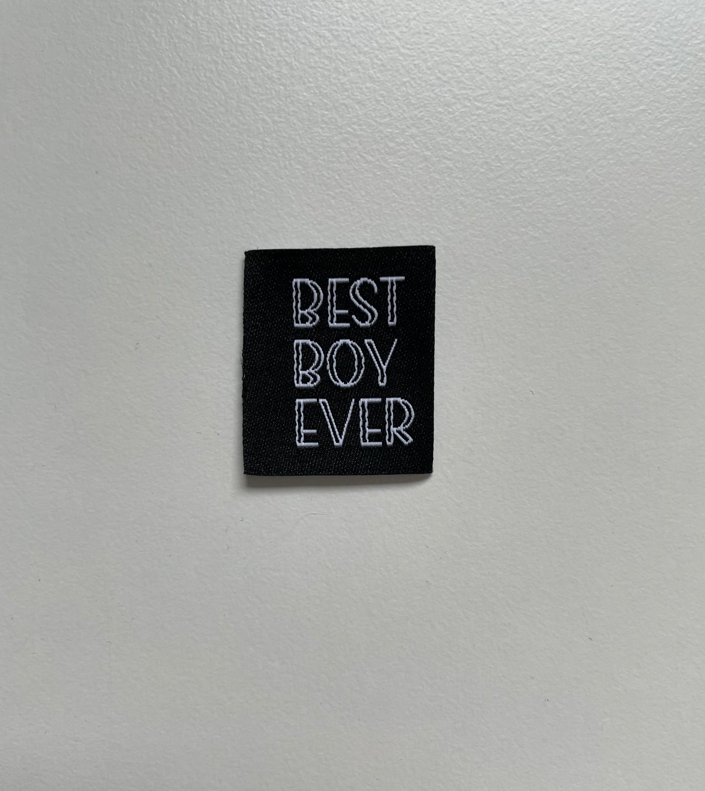 Best Boy Ever Label