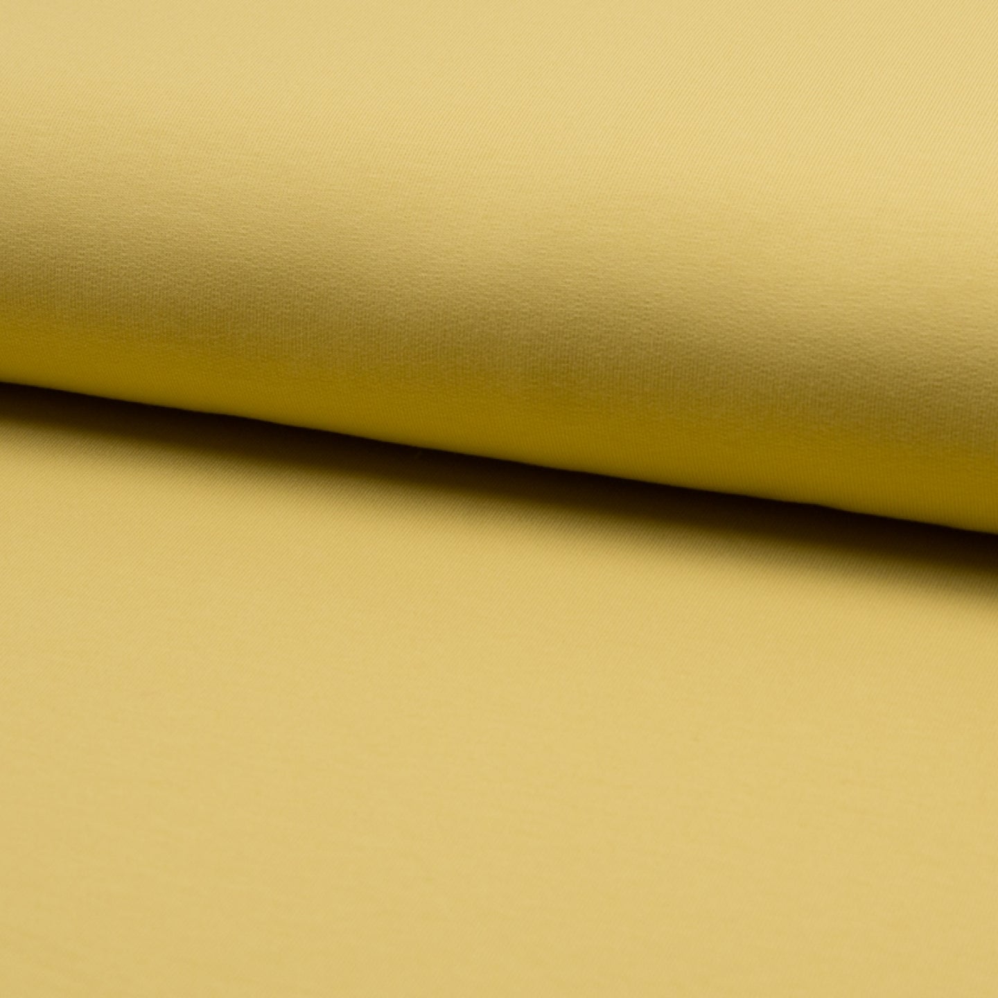 French Terry dusty yellow organic