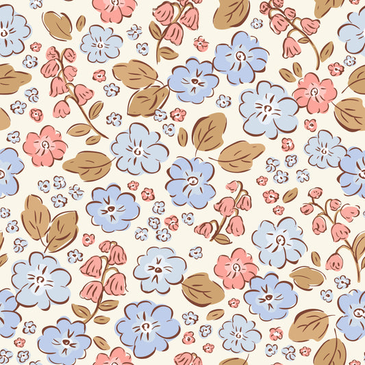 Vintage Flower Love - Jersey