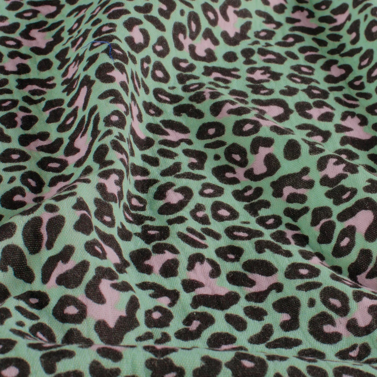 Musselin Leo mint/rosa