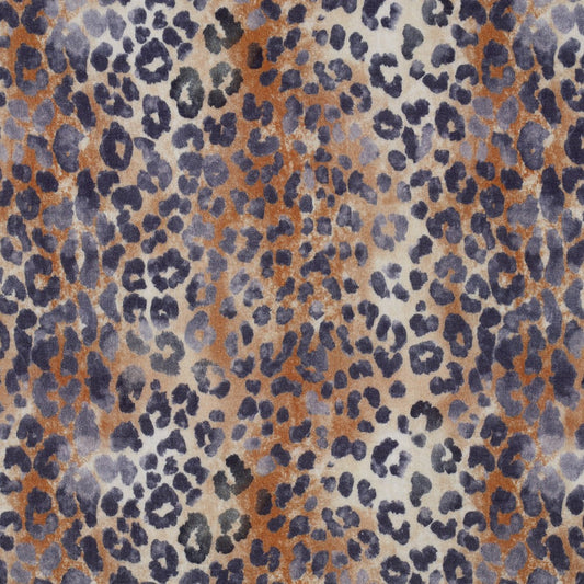 Musselin digital Leo braun /schwarz groß