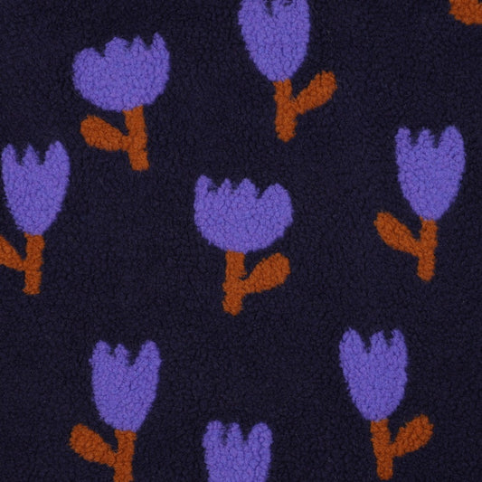 Teddy Tulpen dunkelblau/lila