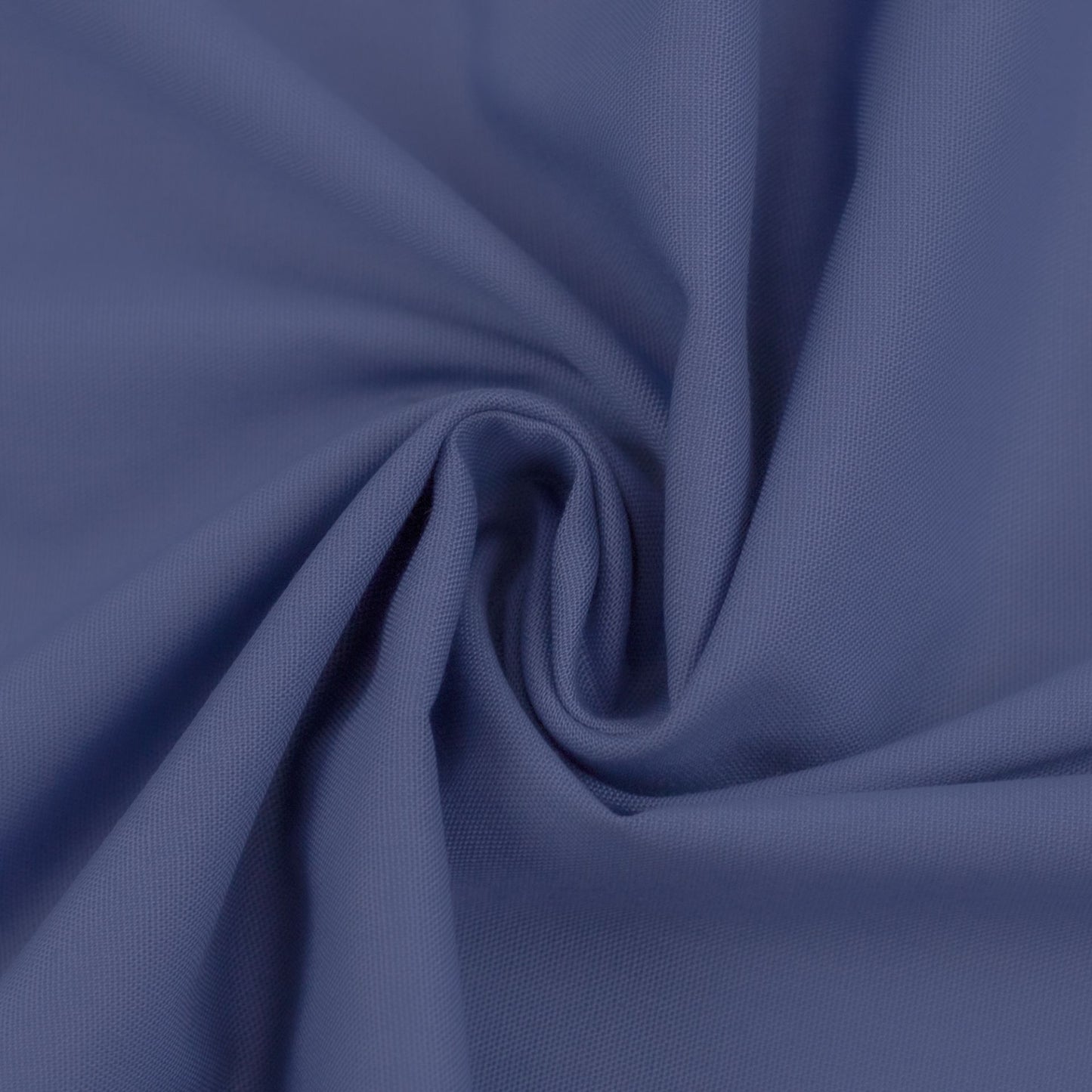 Baumwollstoff rauchblau - swafing