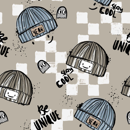 Coole Mützen - French Terry