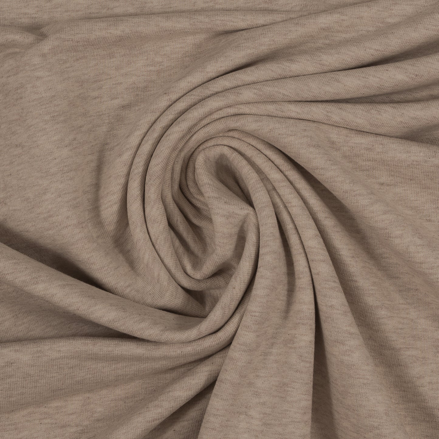 Jersey dunkelbeige melange - swafing