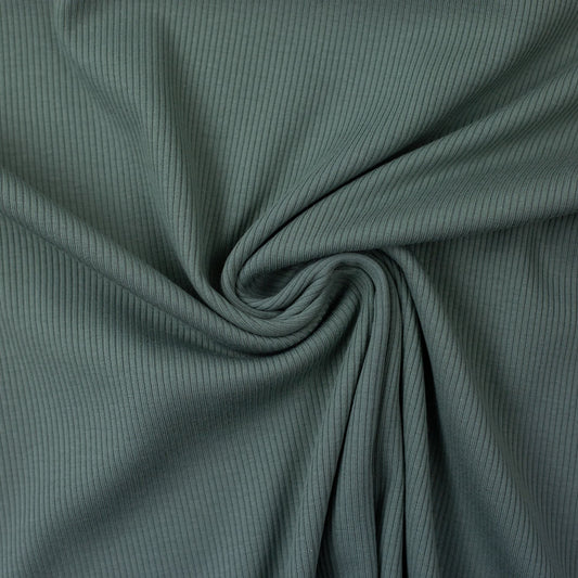 Rib Jersey smaragd - swafing