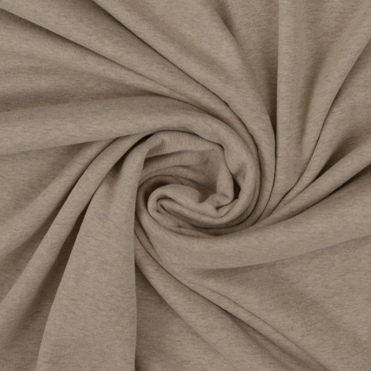 Alpenfleece beige melange - swafing