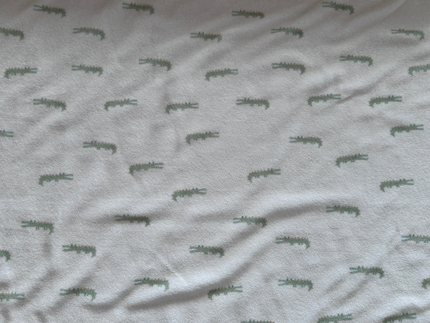 Frottee Krokodile - Bio Baumwolle