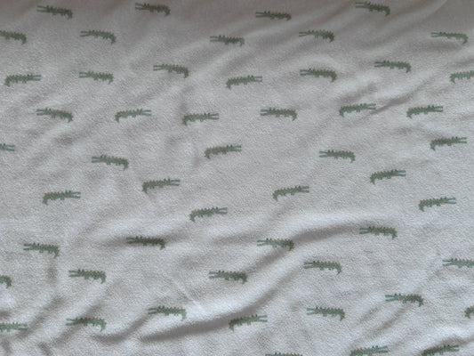 Frottee Krokodile - Bio Baumwolle