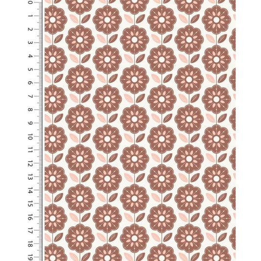 Poplin - RETRO Braun