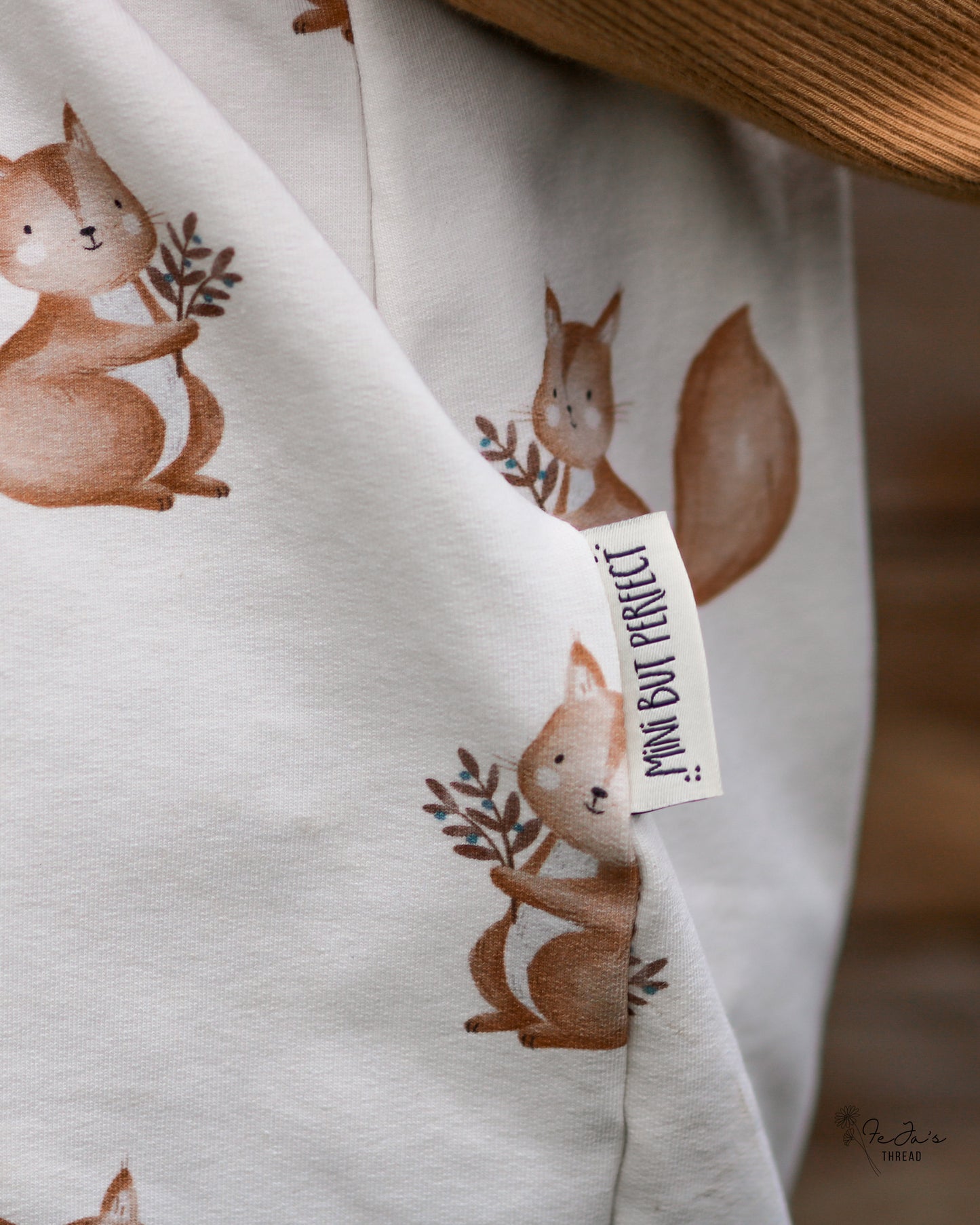 Eichhörnchen Hazel - French Terry
