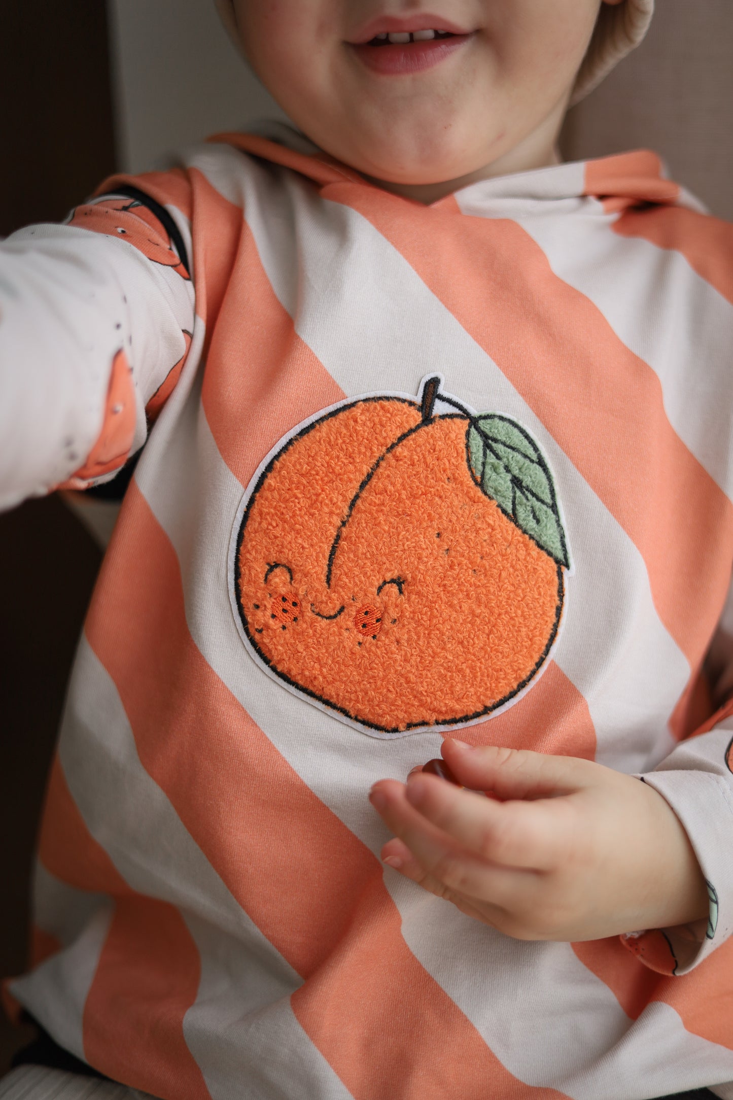 Peach - Chenille Patch