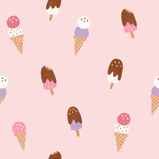 Ice Cream rosa - Badestoff