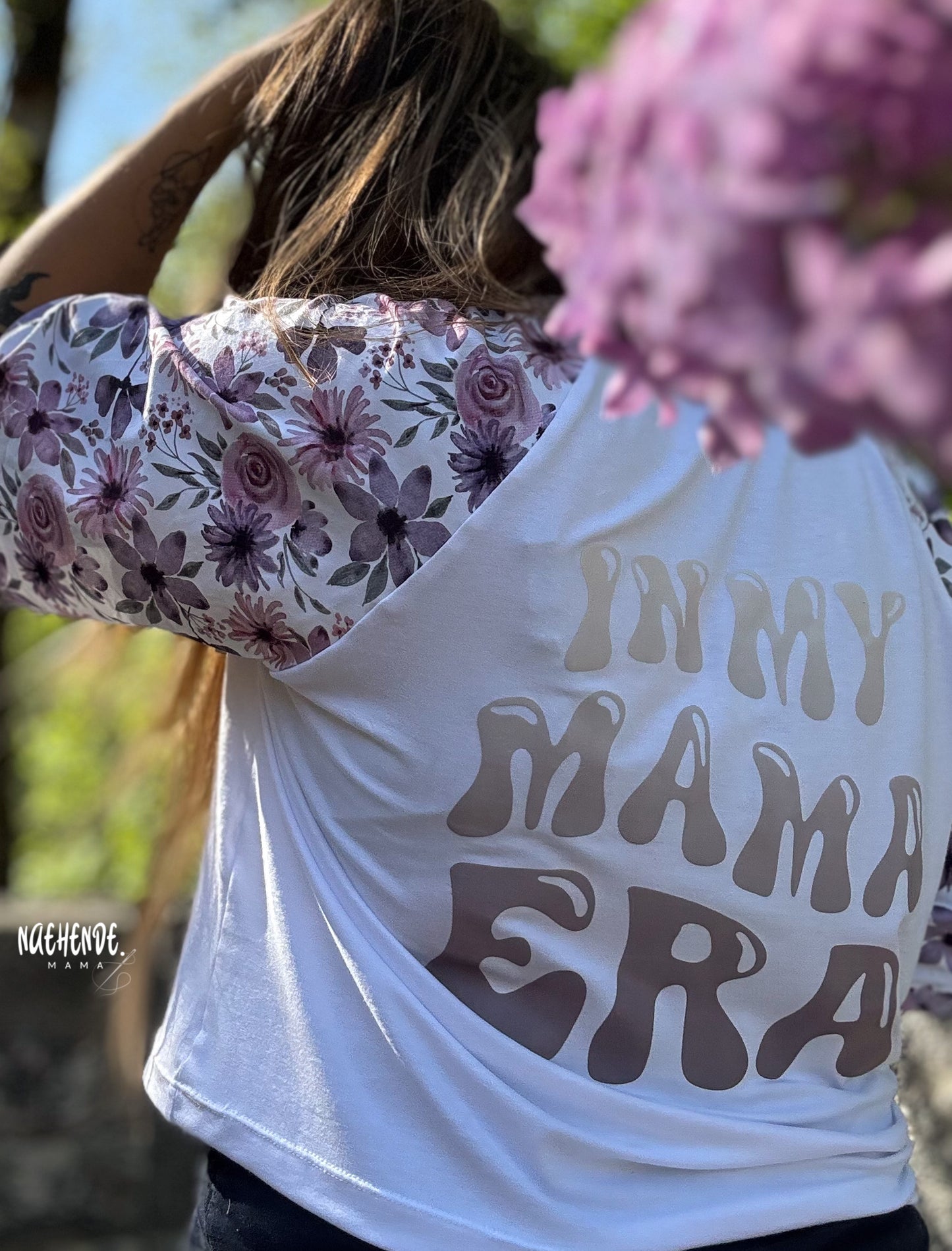 In My Mama Era - Farbverlauf mauve - Bügelbild