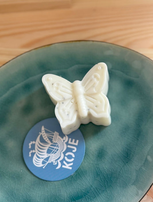 Schmetterling - Körper & Hände - Soleseife Mohn+Rose