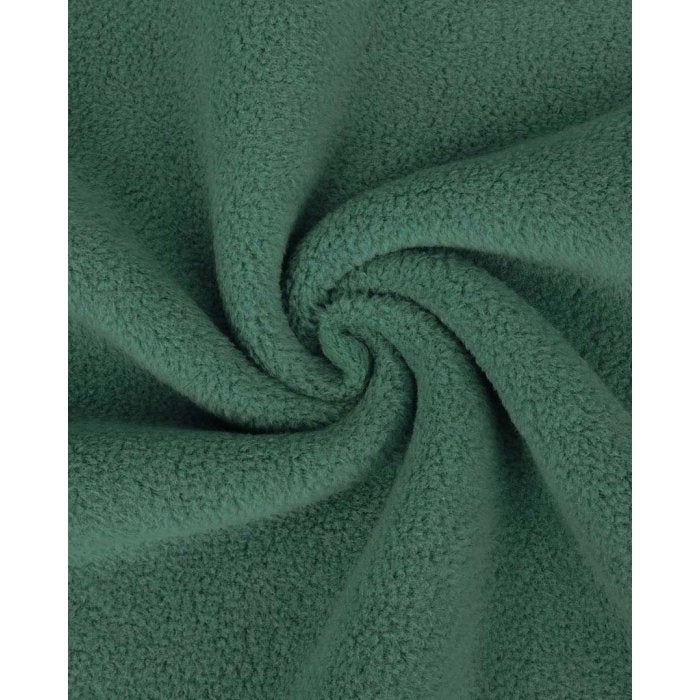 Baumwollfleece petrol
