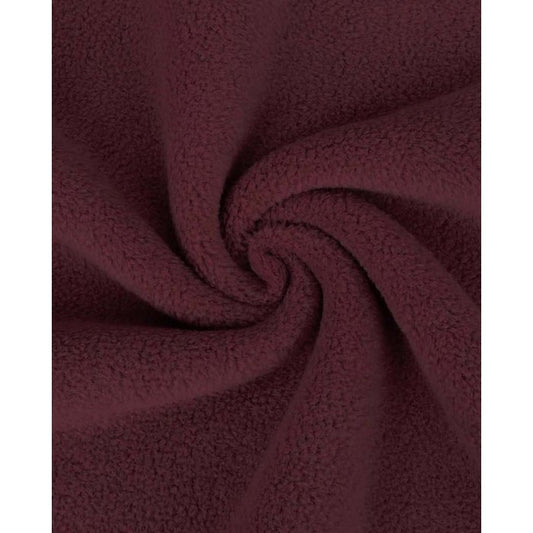 Baumwollfleece bordeaux - Double Fleece