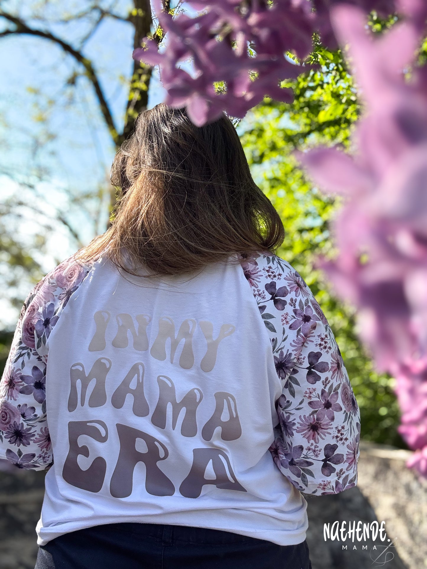 In My Mama Era - Farbverlauf mauve - Bügelbild