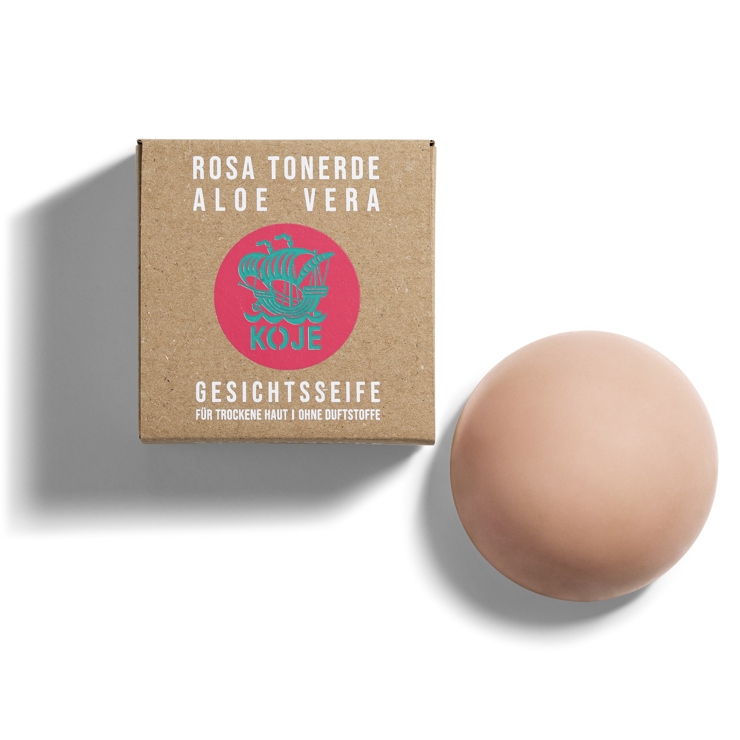 Gesichtsseife - rosa Tonerde/ Aloe Vera