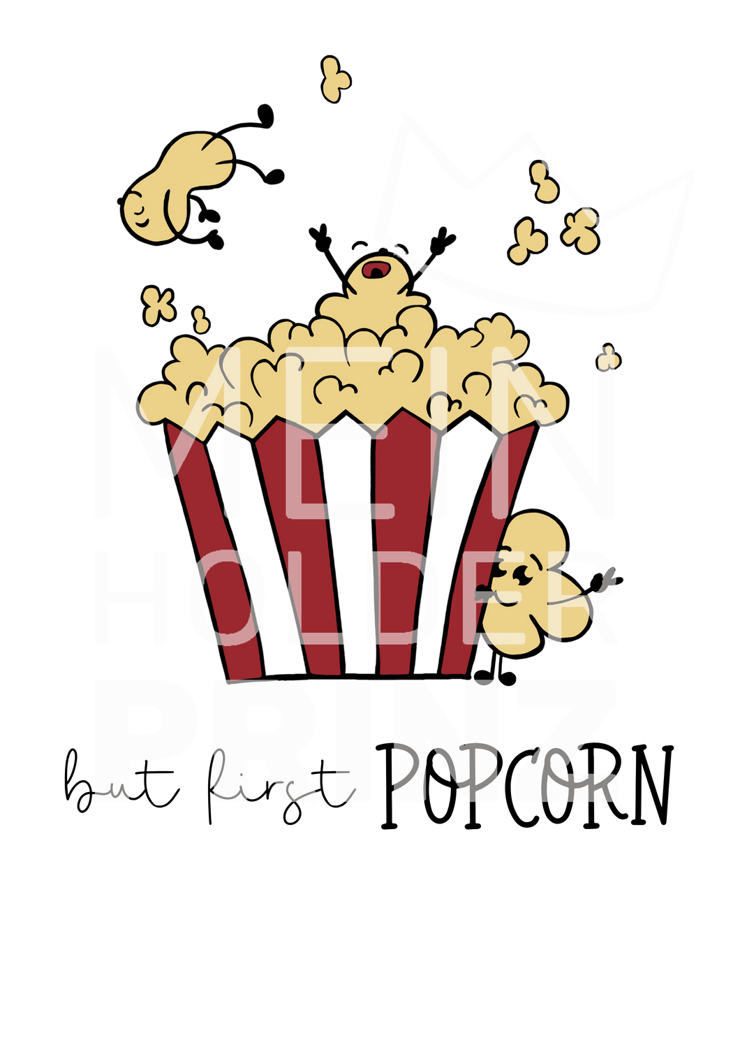 Plotterdatei - Popcorn