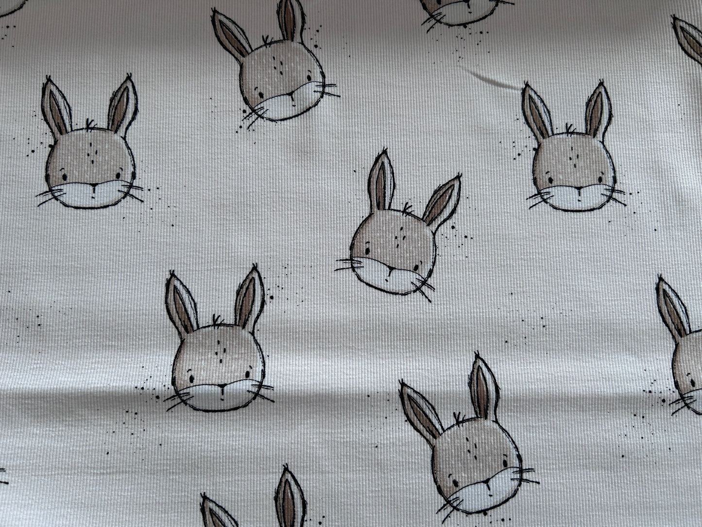 REST 40cm Hase Socke - Bio Rib Jersey