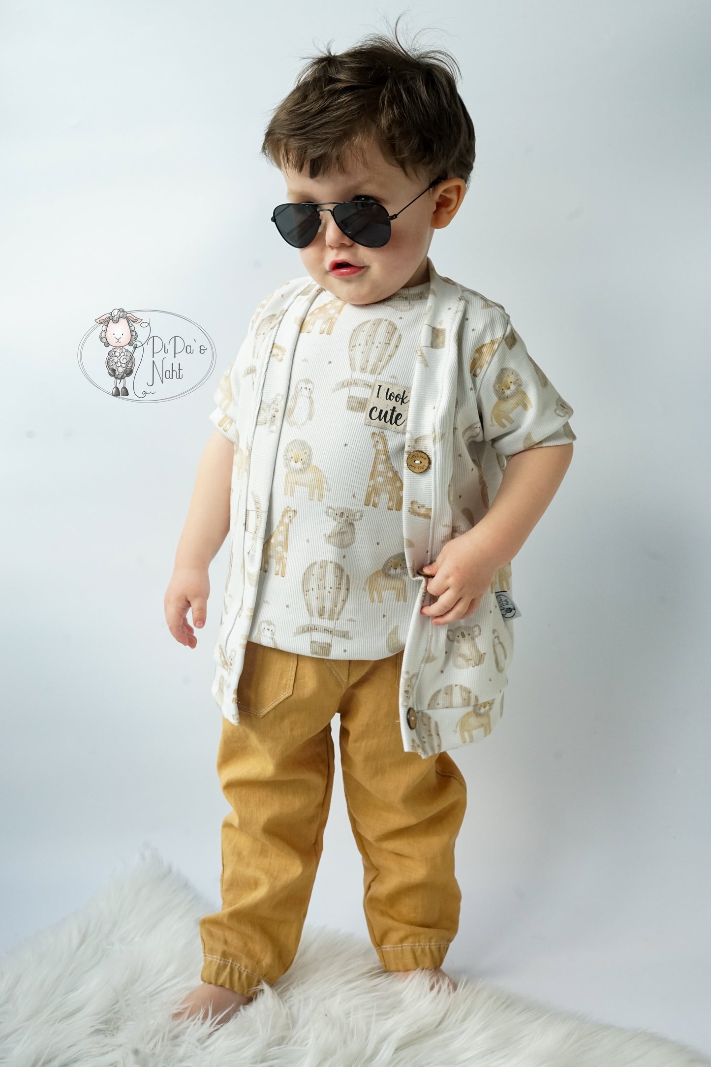 Rest 0,32m Little Animals - Bio Rib Jersey