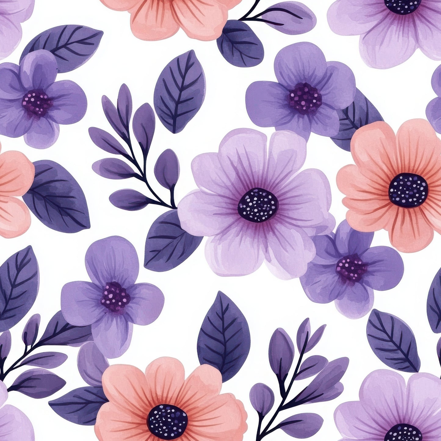Violett Flowers - Jersey