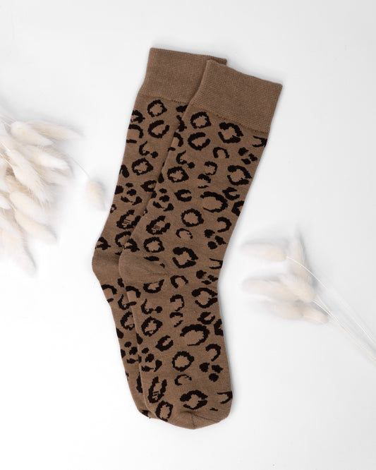 Damen Leo Socken - braun