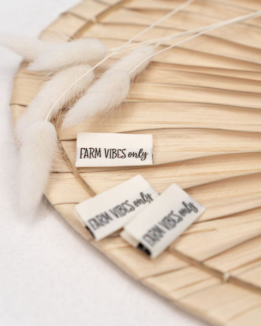 Farm Vibes only - Web Label