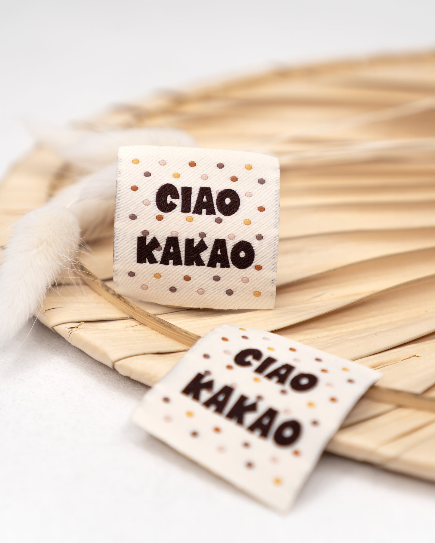 CIAO KAKAO - Konfetti - Web Label - 4x4cm