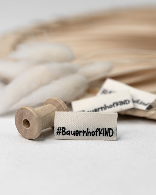 Bauernhof Kind - Web Label