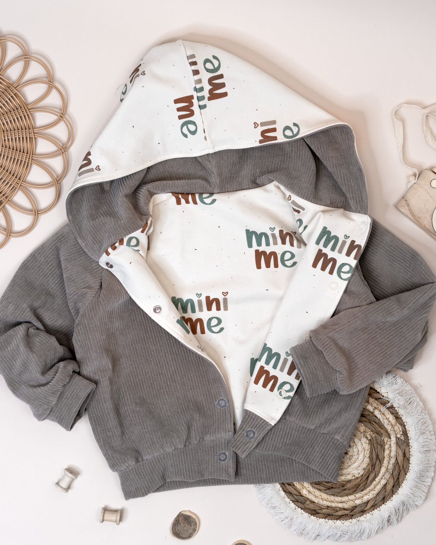 Cord Jersey taupe