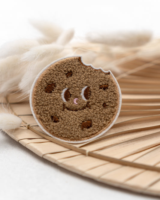 Smiling Cookie - Chenille Patch