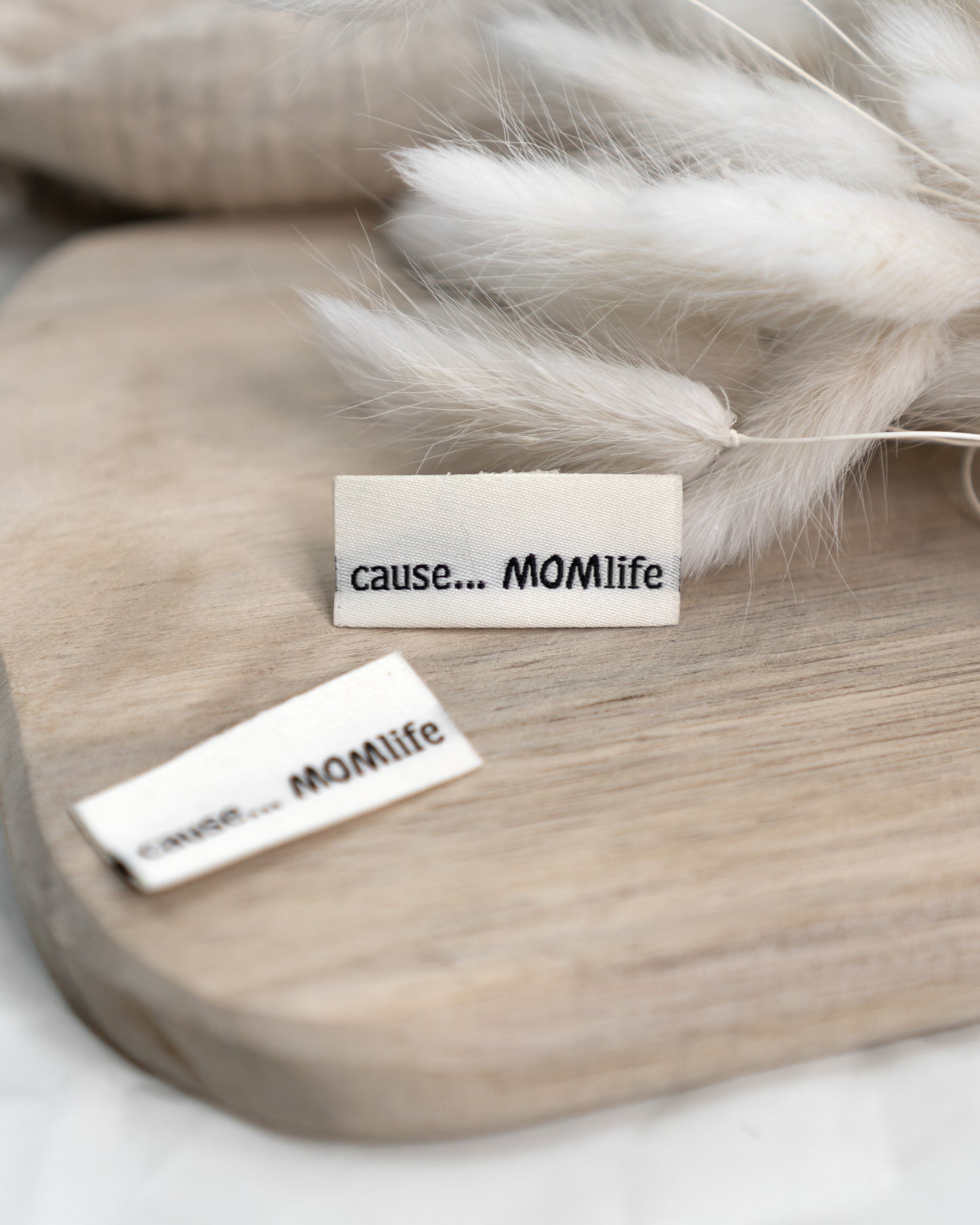 cause mom life - Web Label