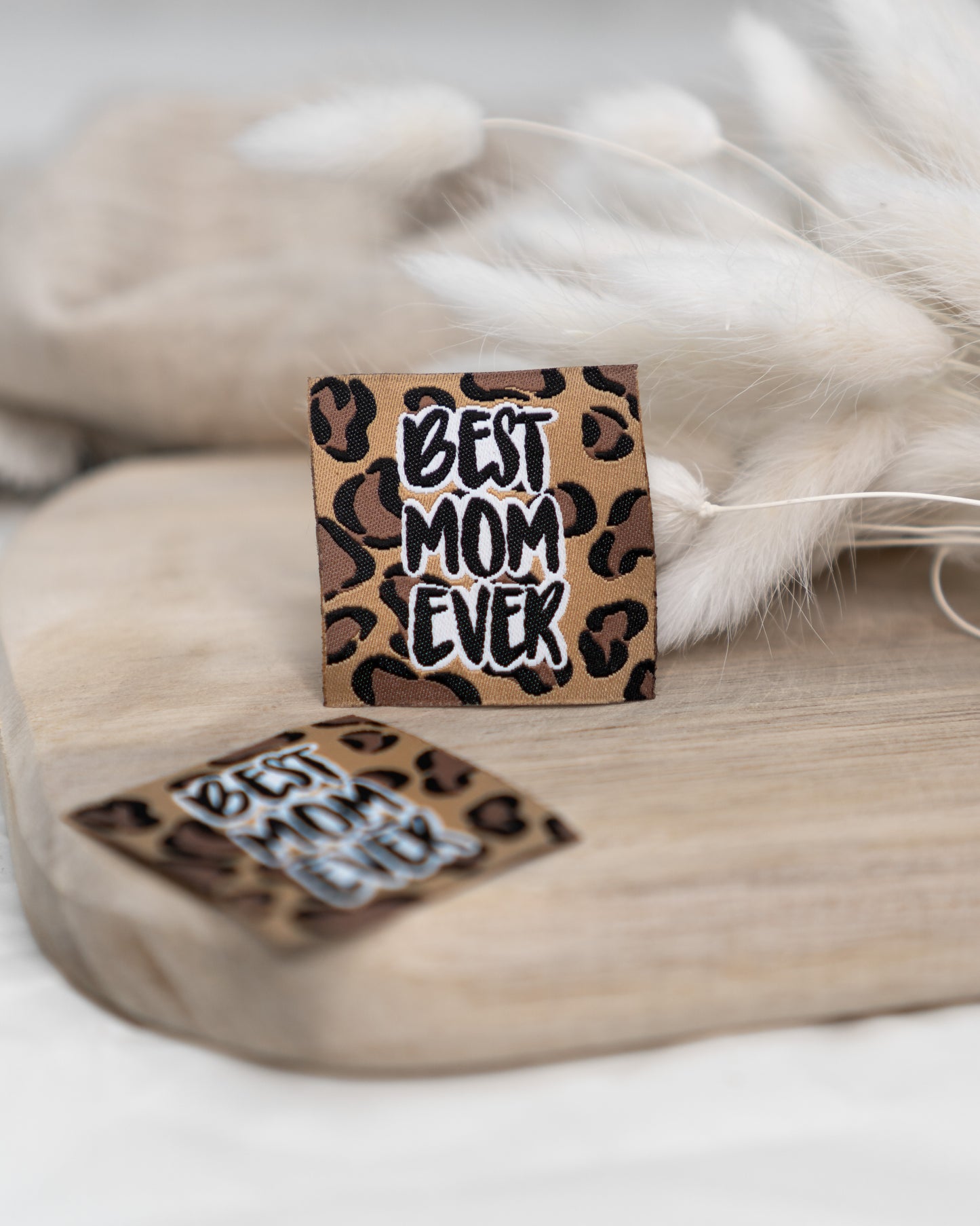 Best Mom Leo - Web Label - 4x4cm