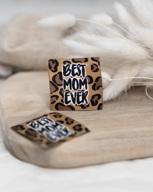 Best Mom Leo - Web Label - 4x4cm