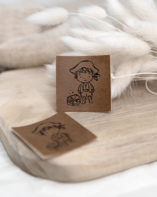 Pirat - Kunstleder Label