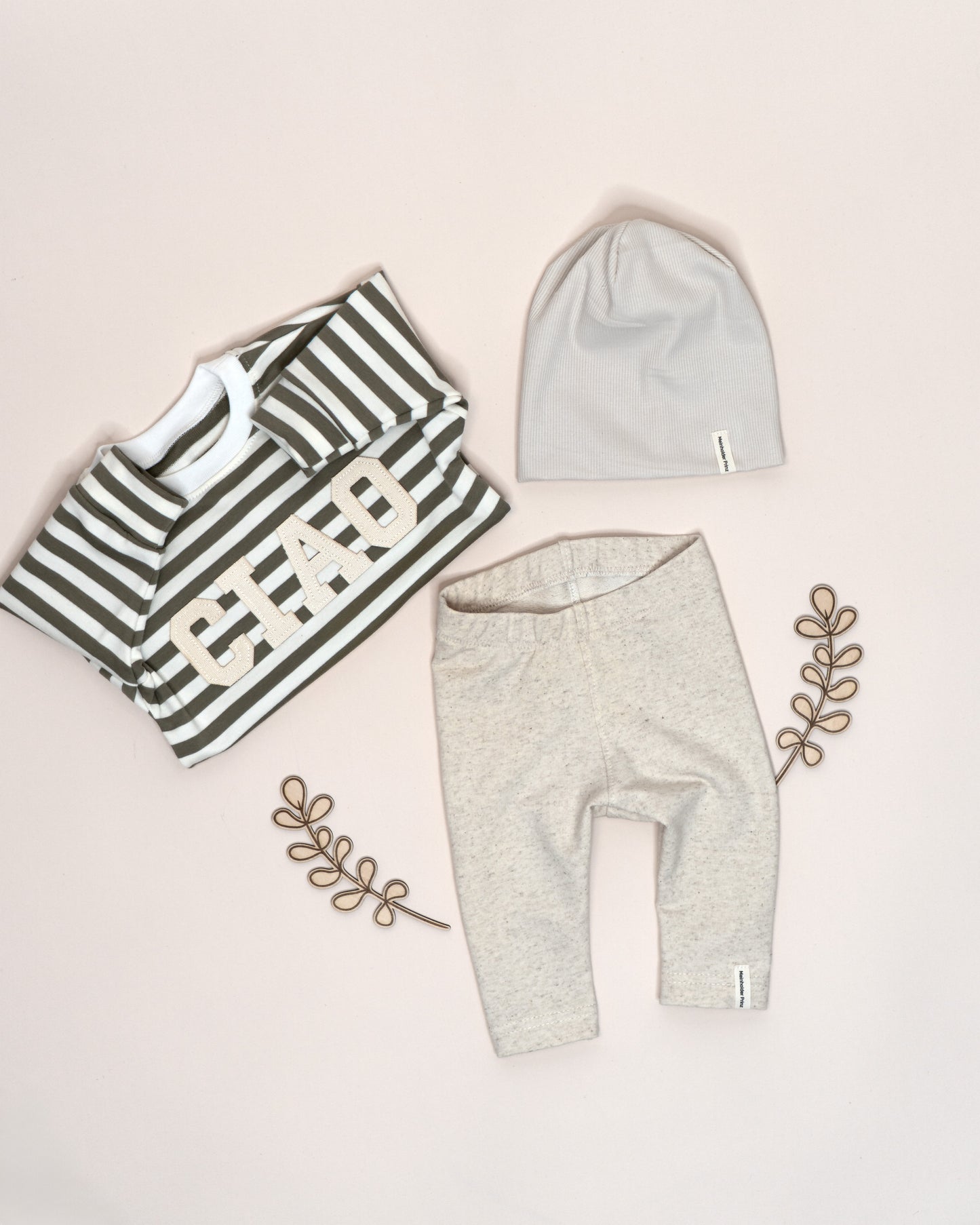 Leggings naturbeige konfetti