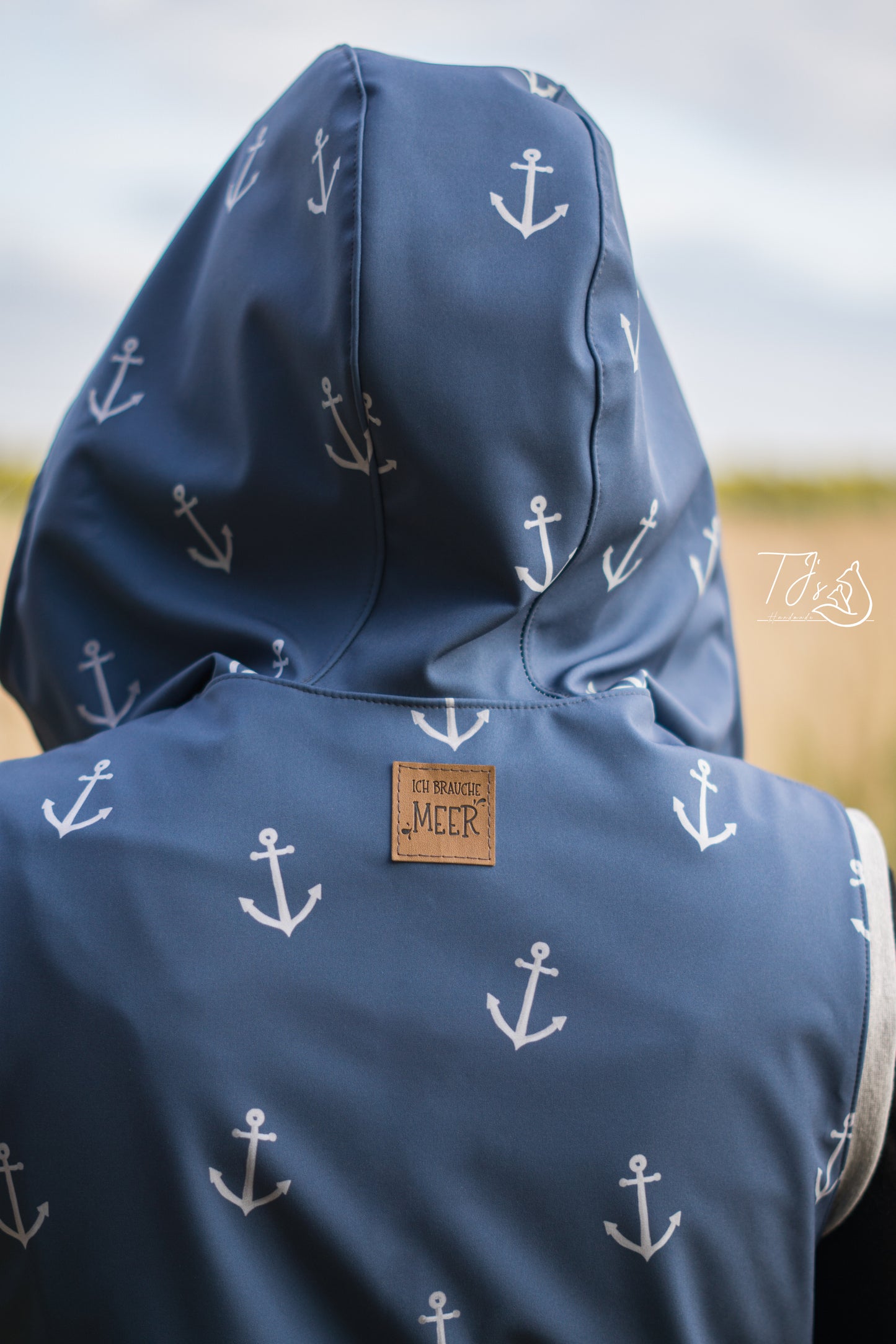 Anker dunkelblau - Softshell -