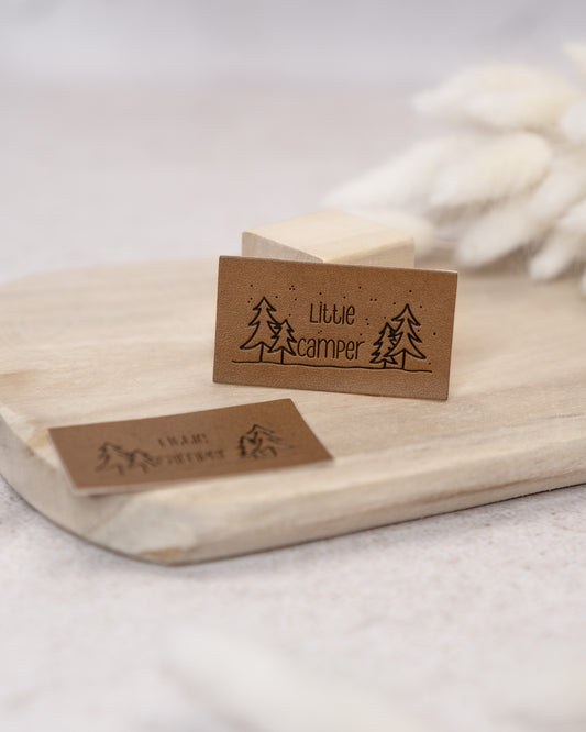 Little Camper - Kunstleder Label