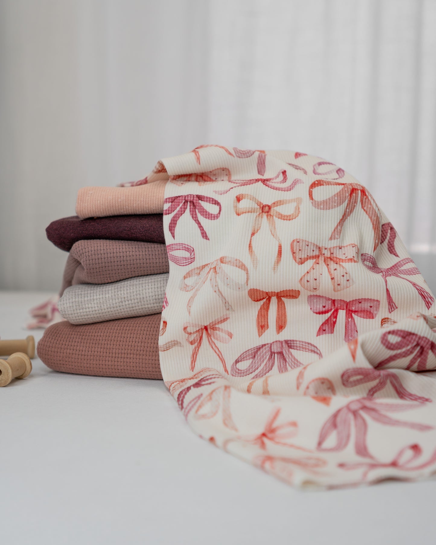 Schleifen Mix - Rib Jersey