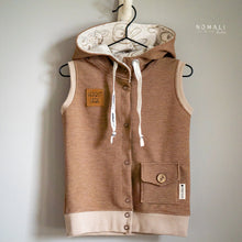 Load image into Gallery viewer, Ottoman Rib Jersey chocolate melange
