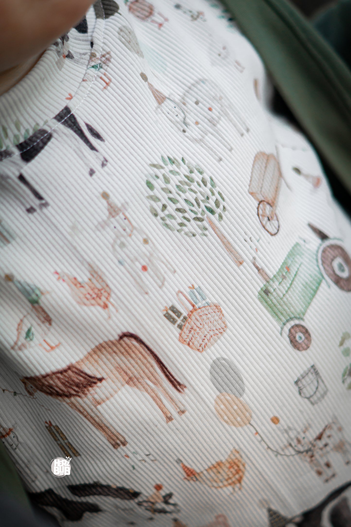Bauernhof Party - Rib Jersey