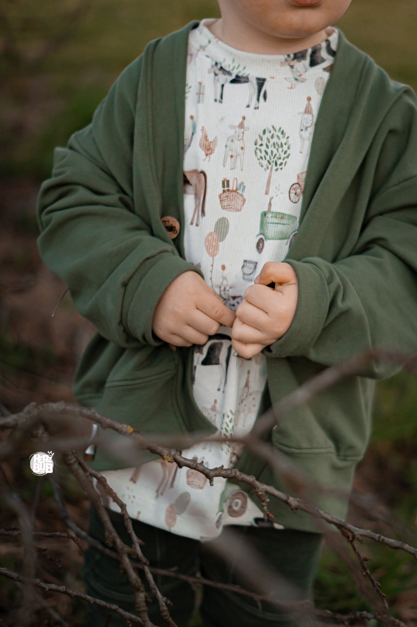 Bauernhof Party - Rib Jersey