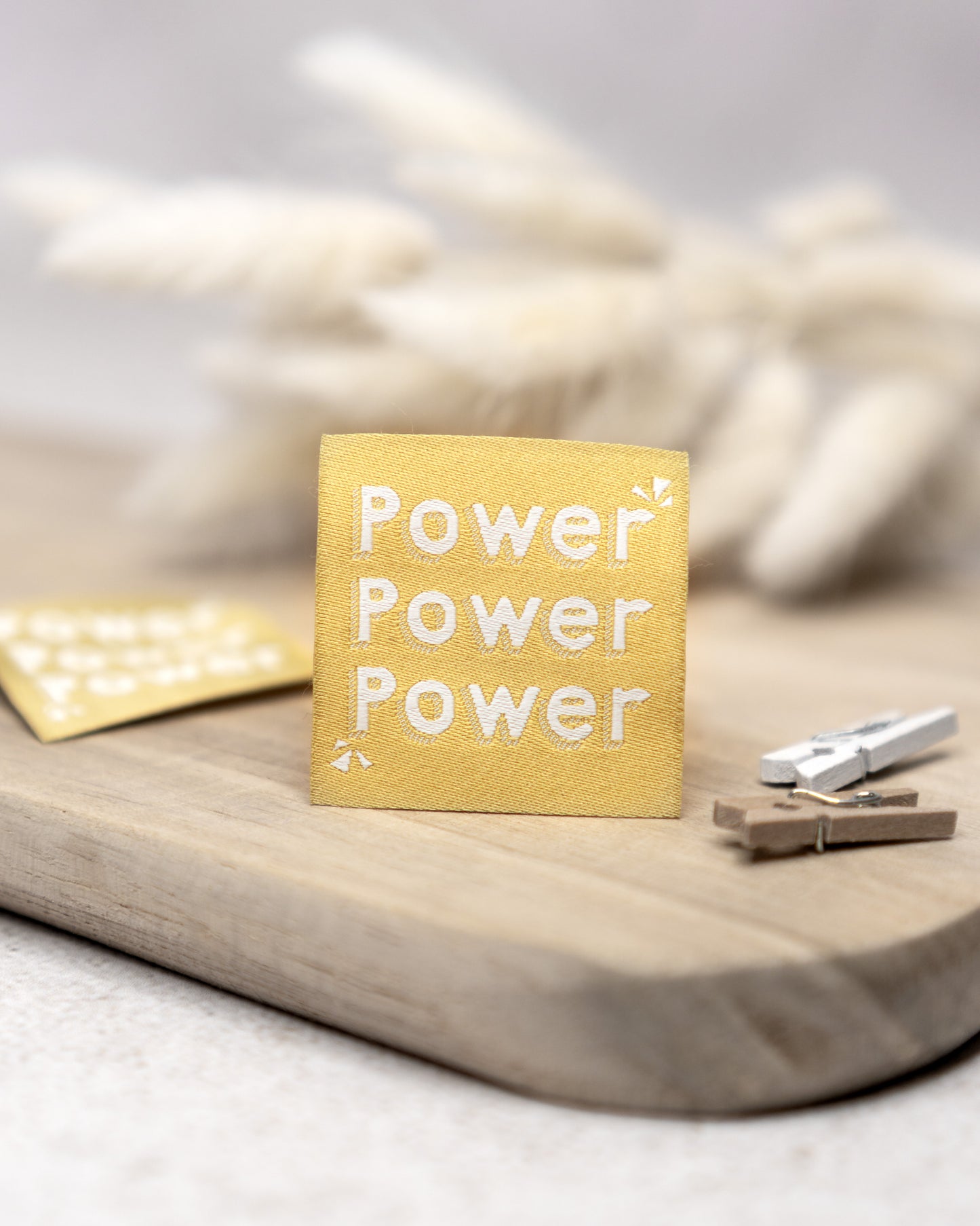 Power Power Power - Web Label - 4x4cm