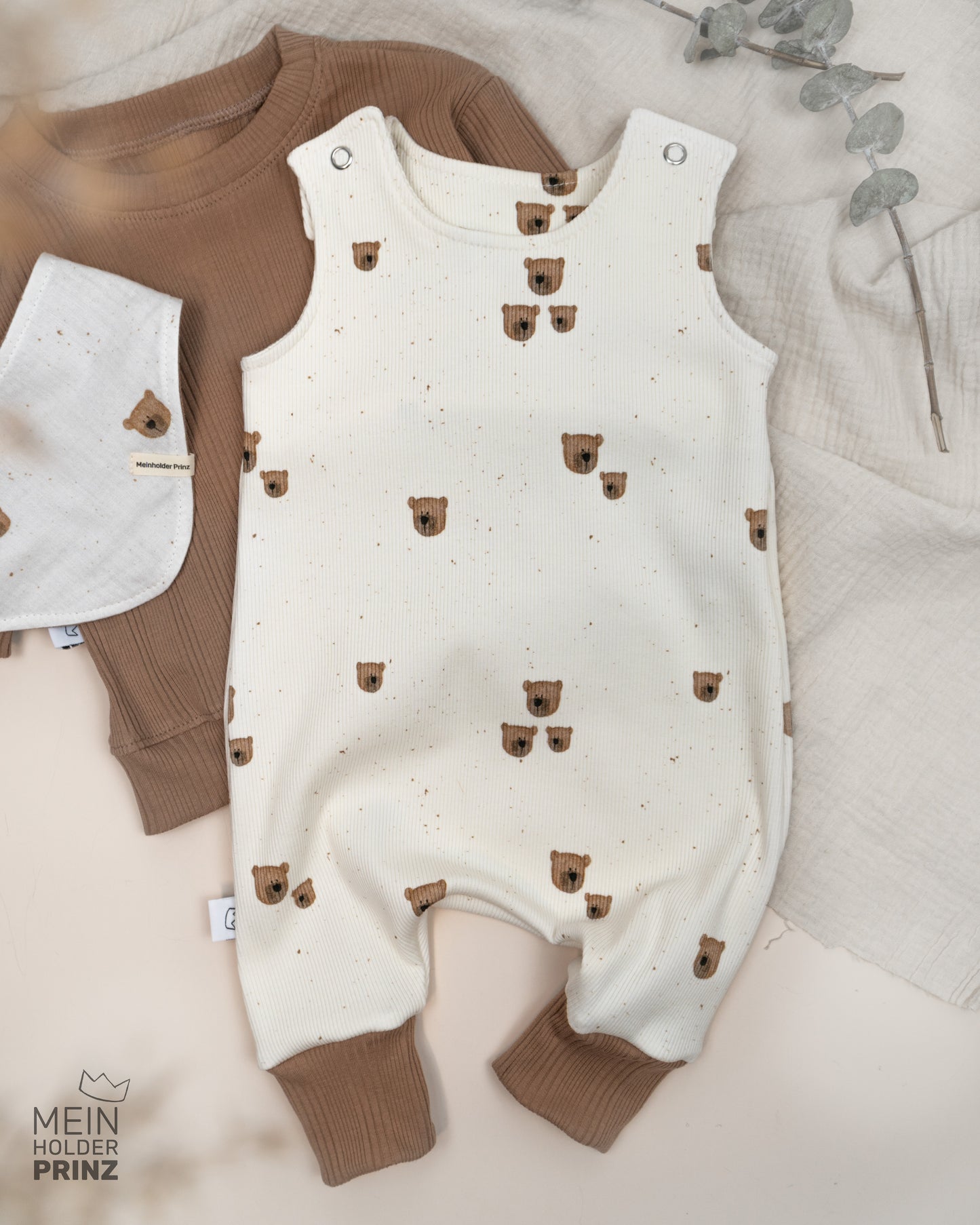Strampler Bärchen Gr. 68 - Baby Kleidung