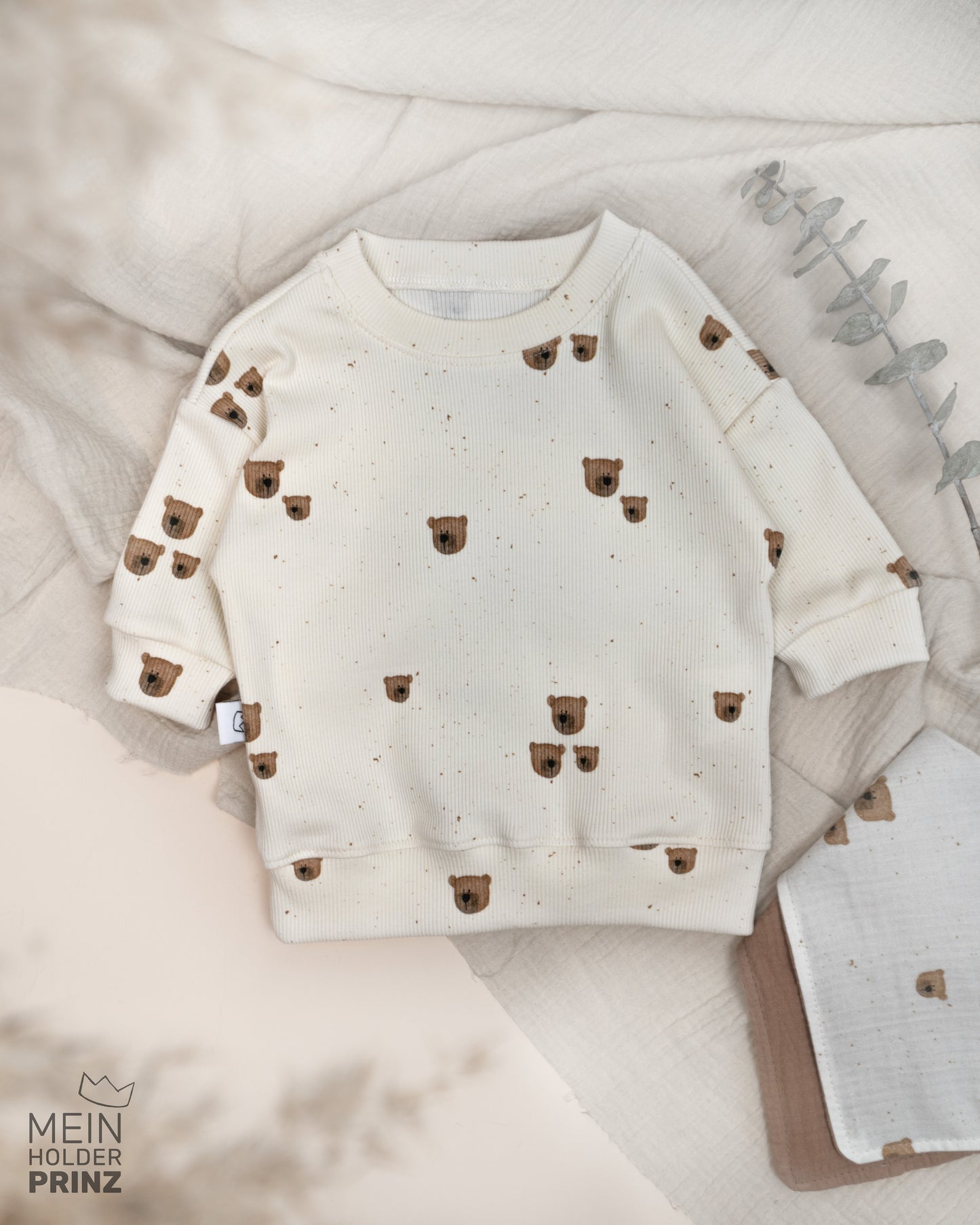 Sweater Bärchen Gr. 74 - Baby Kleidung
