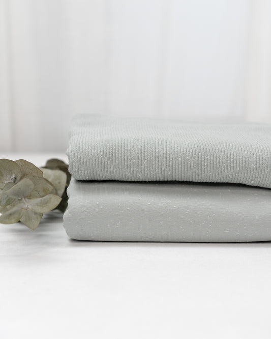 Konfetti storm gray - French Terry