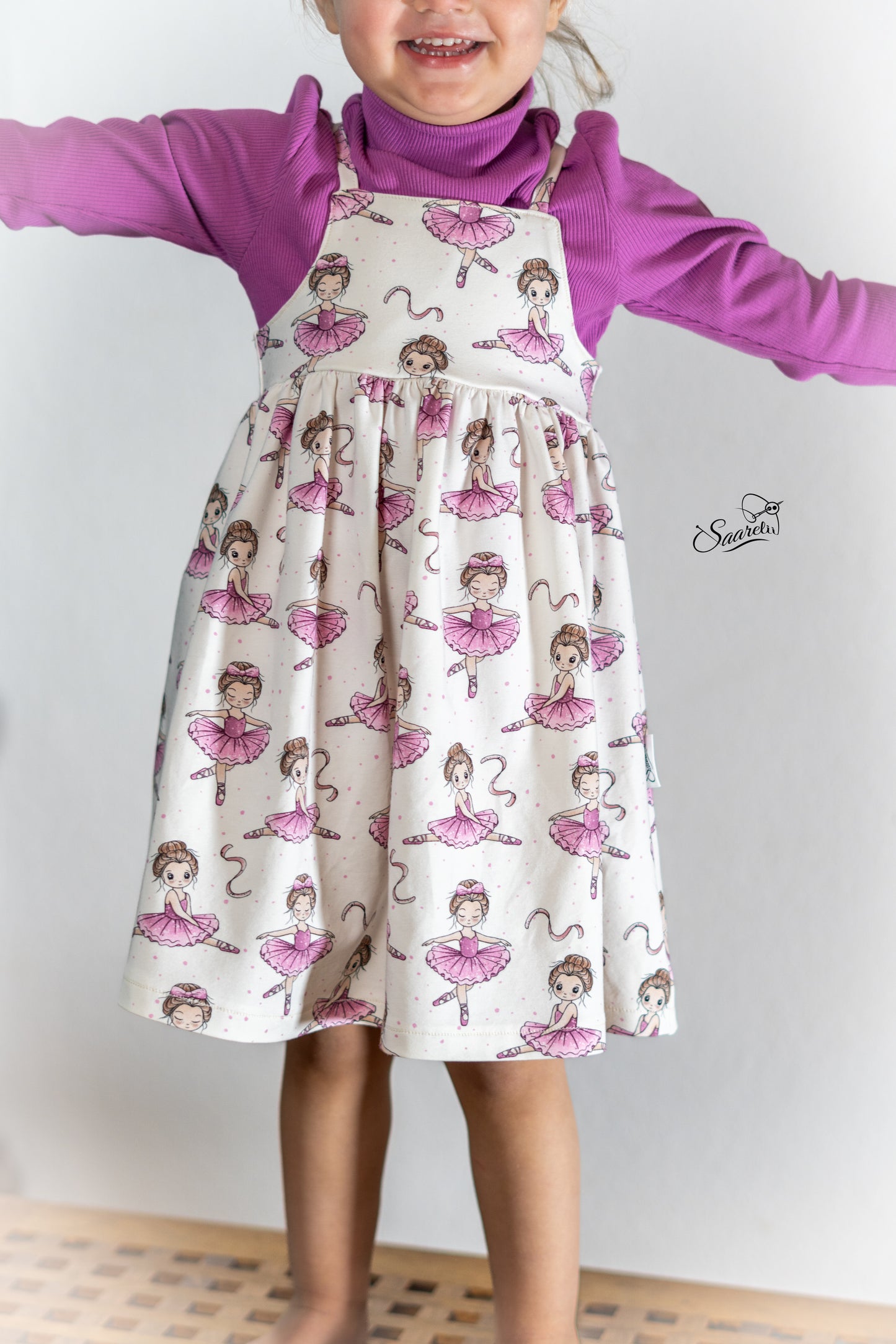 Ballerina & Dots - French Terry